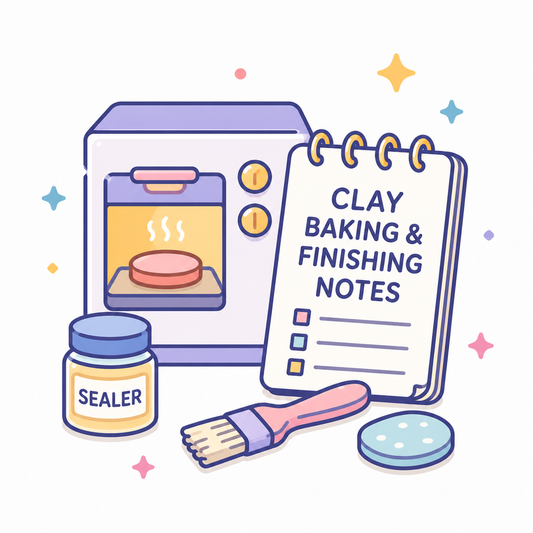 Clay Baking & Finishing Notes